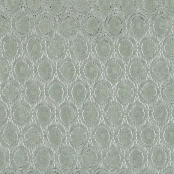 Eclipse Nora Crochet Blackout Window Curtain- Sage - Picture 4 of 6